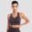 GymBeam Спортен сутиен Aura Tee Brown XL