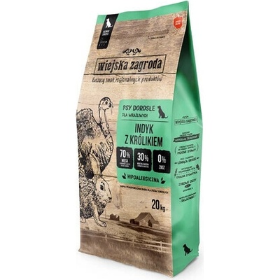 Wiejska Zagroda Chrumkavá morka s králikom S 20 kg
