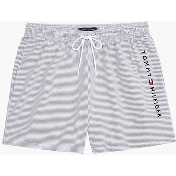 Tommy Hilfiger Бански гащета Tommy hilfiger UM0UM03265 swimming shorts - Grey (Ithaca White / Desert Sky)