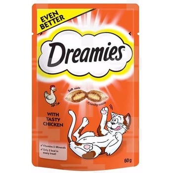 Pamlsok Mars DREAMIES cat s kuracím 6 x 60 g