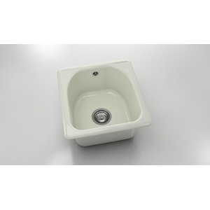 FAT Мивка Classic 217, Polymer marble, 02 Полярен гранит, с включен сифон Мивка за вграждане