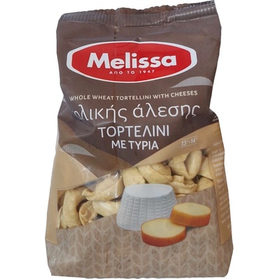 Melissa Řecké celozrnné těstoviny Tortellini plněné sýrem 250 g