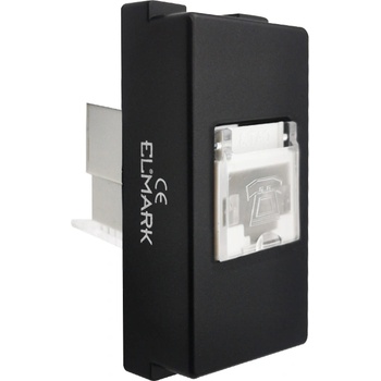 ELMARK Lecce ТЕЛЕФОНЕН КОНТАКТ rj11 АНТРАЦИТ (27012)