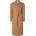 YAS Палто Yas Kali coat - Brown (Tobacco Brown)