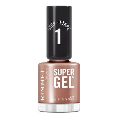 Rimmel Super Gel STEP1 гел лак за нокти 12 ml нюанс 071 Guilty Pleasure