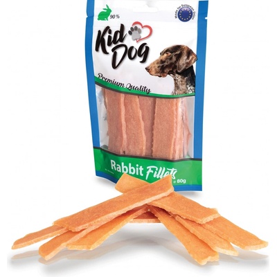 Kiddog králičí filetované masíčko 80 g – Zboží Dáma