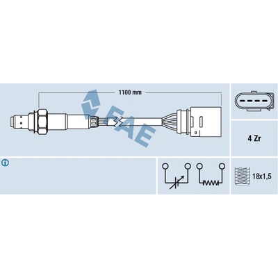 Lambda sonda FAE 77140