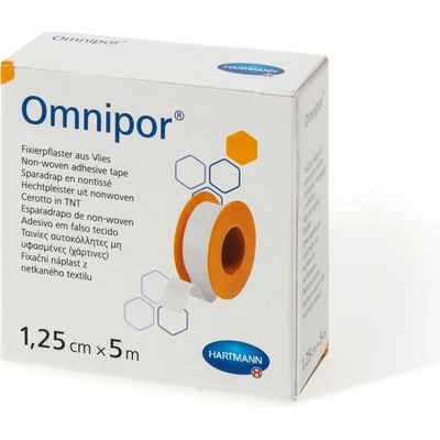 Hartmann Omnipor náplast na cívce 1,25 cm x 5 m