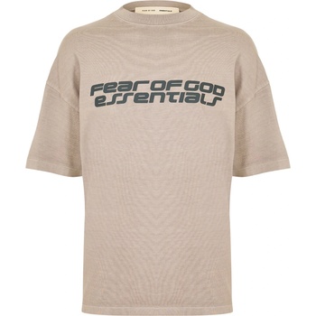 Fear of god essentials Тениска FEAR OF GOD ESSENTIALS Men's Oversized T-Shirt - Smoke Grey