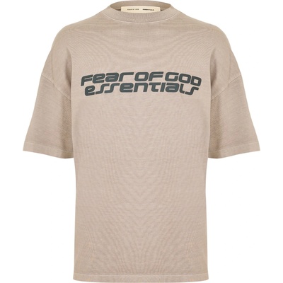 Fear of god essentials Тениска FEAR OF GOD ESSENTIALS Men's Oversized T-Shirt - Smoke Grey
