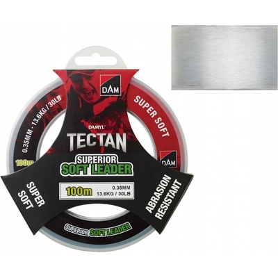 DAM Damyl Tectan Superior Soft Leader 100 m 0,35 mm 13,6 kg