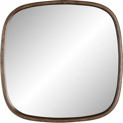 White Label Living Nyko čtvercové 50 cm dřevo / sklo