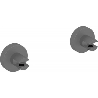 SAT Úchyty pro poličku X-Way PVD gun metal - DXWW2GM