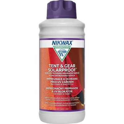 Nikwax Impregnace Tent & Gear Solar Proof 1L koncentrát ochrana proti UV