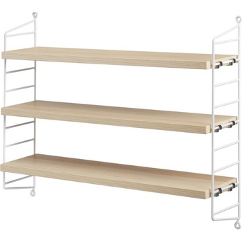 String Policový systém String Pocket White/Ash