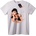 NOONEBRAND Тениска Мистична Жена Череп Татуировка - 2XL, White