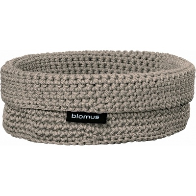 Blomus Háčkovaný košík Blomus 20 cm hnědý