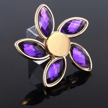 Fidget Spinner Diamant fialový