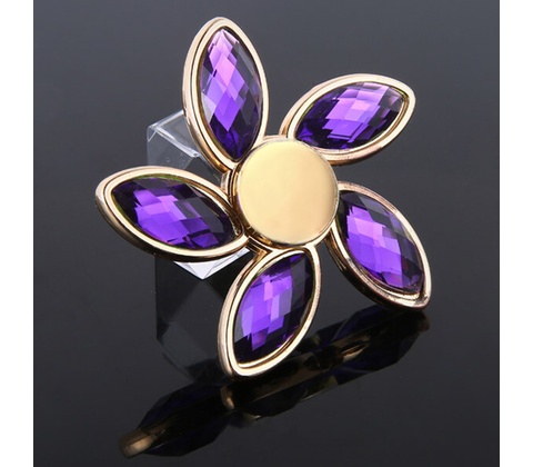 Fidget Spinner Diamant fialový