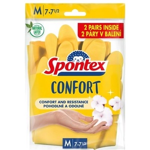 Spontex Ръкавици Spontex Confort размер M 2 x 2 бр