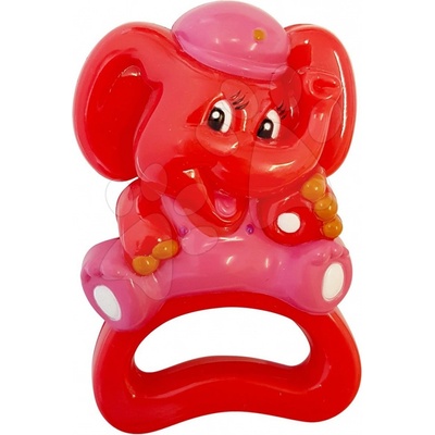 Hrkálka do ruky TIMBO žltý sloník