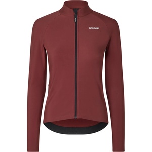 GripGrab Фланелка с дълъг ръкав за колоездене GripGrab Women's PACR Thermal Long Sleeve Jersey Cycling jersey - Dark Red (156-2691-0114)