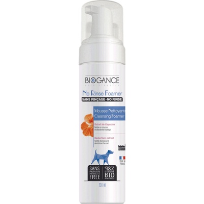 Biogance No rinse foamer dog pěnový šampon pro psy 200 ml
