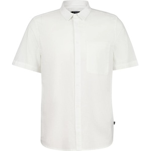 Stoic Мъжка риза с копчета Stoic Hemp54 BjurholmSt. S/S Shirt - Blanc White - размер XL (216-6096-0514)