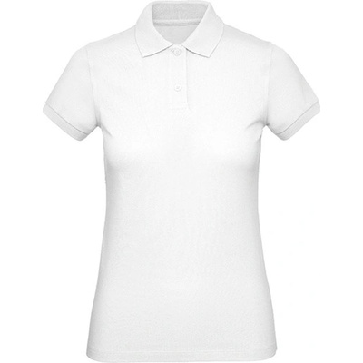 B&C dámska polokošeľa PW440 White