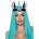 Leg avenue - leg avenue accessories Корона leg avenue - synthetic leather maleficent crown with studs black