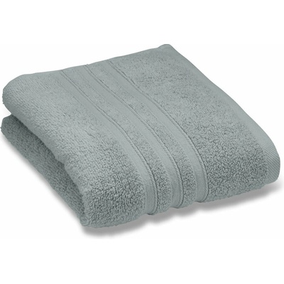 Catherine Lansfield Zero Twist osuška šedá zelená 90 x 140 cm