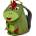 Affenzahn Детска детска раница Affenzahn Kleiner Freund Drache Kids' backpack - Green - размер One Size (508-0680-0111)