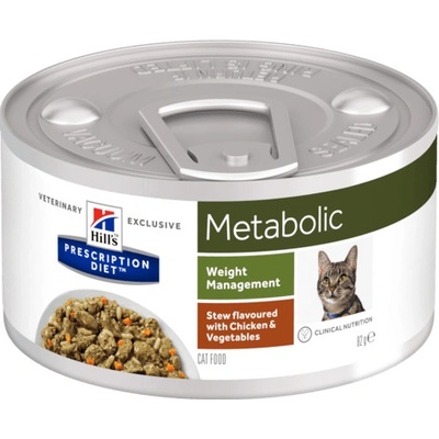 Hill's Prescription Diet Stew Metabolic Feline with Chicken & Vegetables 82 g