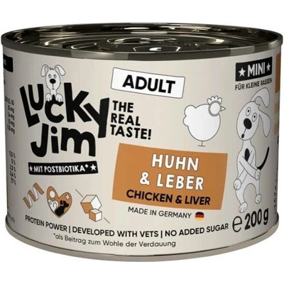 Lucky Jim Classic Mini Adult s kuřecím masem a játry 200 g