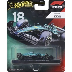 Mattel Hot Wheels: F1 количка - Ланс Строл - Астън Мартин (JKD87)