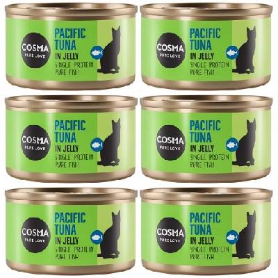Vlhké Krmivo Cosma Original v želé, príchuť Tuniak Pacifický 400 g 6 ks