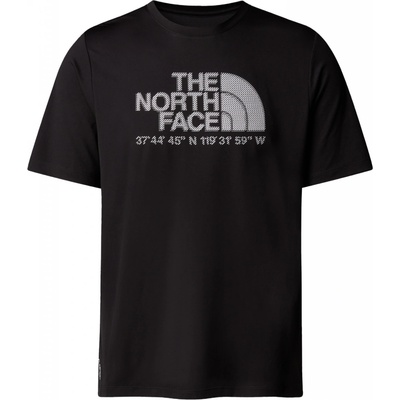 The North Face pánské triko 24/7 S/S Tee Logo Graphic Reg černá