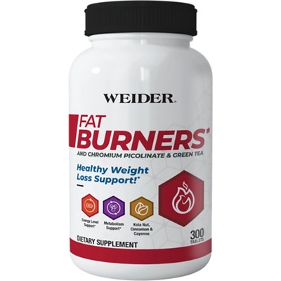 Weider Fat Burner BIG / with Green Tea [300 капсули]