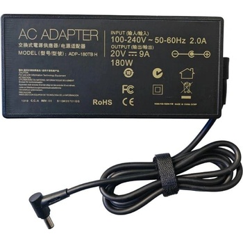 Makki зарядно за лаптоп заместител Laptop Adapter ASUS - 20V 9A 180W 6.0x3 (MAKKI-NA-AS-88)