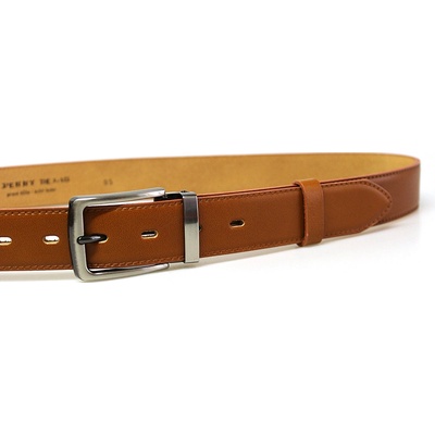 Penny Belts pánský kožený opasek 35-020-2-42 světle hnědý