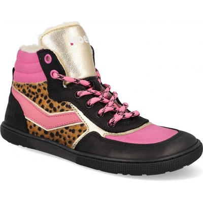 Koel Barefoot zimní boty Danish Wool Gold/pink