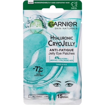 Skin Naturals Hyaluronic Cryo Jelly Eye Patches от Garnier за Жени Маска за очи 1бр