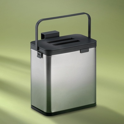 Kela 2, 1 л стоманен кош за органични отпадъци KELA от серия Plata