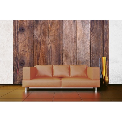 DIMEX ART Самозалепваща се флизелинова фототапета рустикални дървени дъски 375 x 250 см