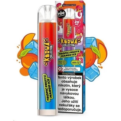 Kurwa Collection Tropic Fruits Mango Ice 20 mg 700 potáhnutí – Hledejceny.cz