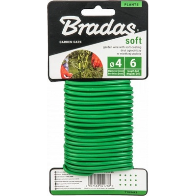 Bradas Zahradnický drát měkký 4mm x 6m TYDS4X6