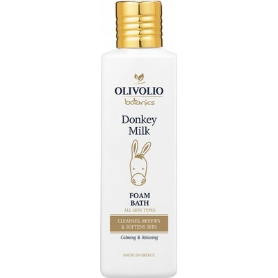 Olivolio Botanics Donkey Milk Foam Bath Krémový sprchový gél s oslím mliekom 250 ml