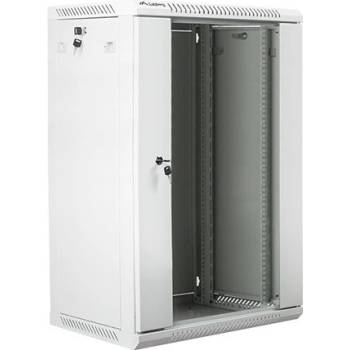 Lanberg Комуникационен шкаф Lanberg rack cabinet 19" wall-mount 18U / 600x450 for self-assembly (flat pack), grey (WF01-6418-10S)