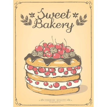 Ceduľa Premium Quality - Sweets Bakery