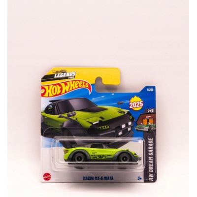 Mattel Hot Wheels Mazda MX-5 Miata Zelená